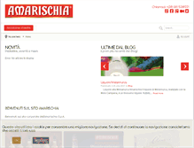 Tablet Screenshot of amarischia.com